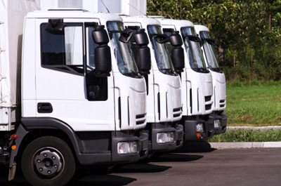 Trucks for delivering freshly laundered linen to Hotels in Delhi